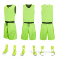 Topkwaliteit zwart goedkope basketbal slijtage basketbal jersey